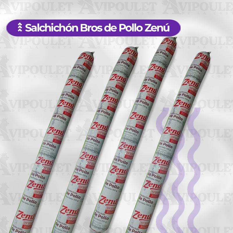 SALCHICHÓN POLLO BROST  (ZENU)