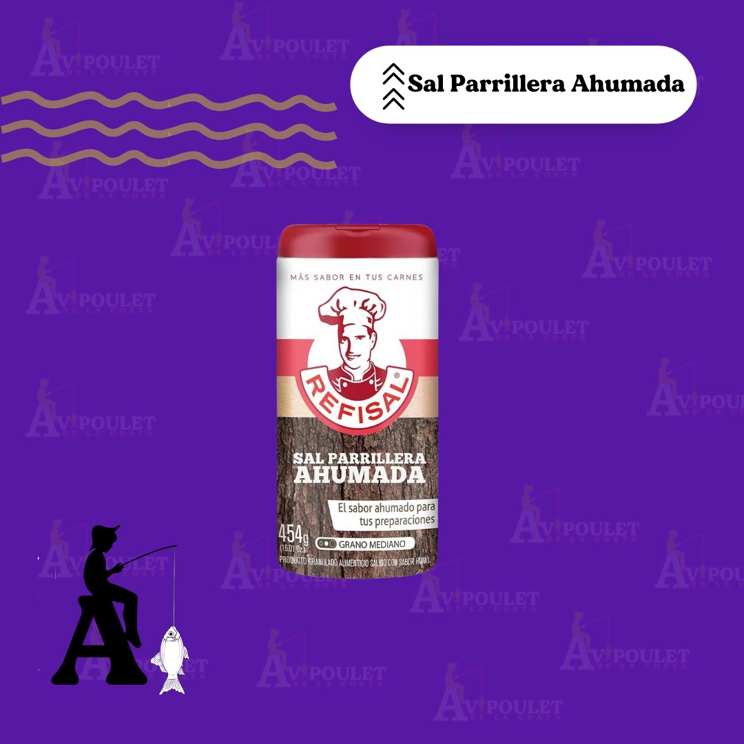 SAL PARRILLERA AHUMADA 454 GR