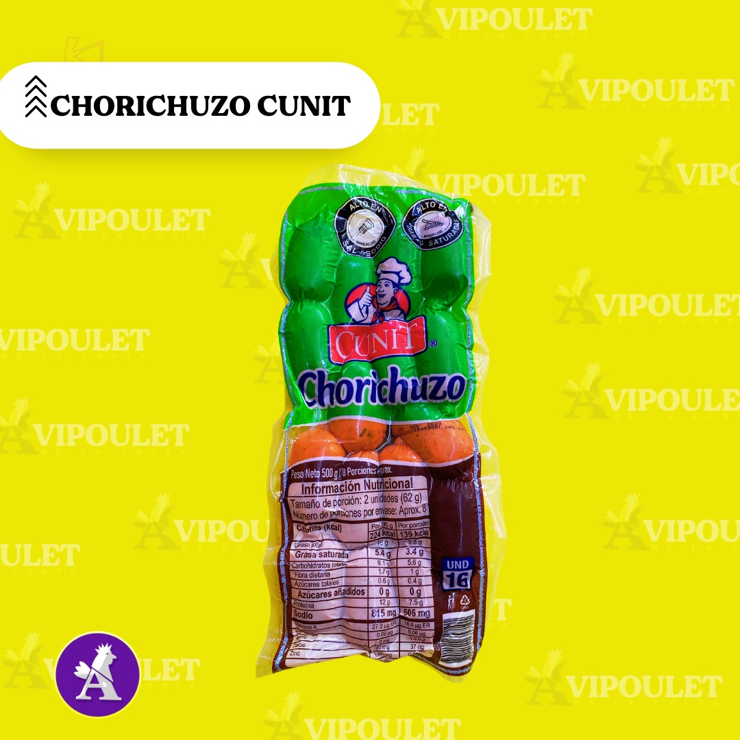 CHORICHUZO CUNIT  500G X 16U