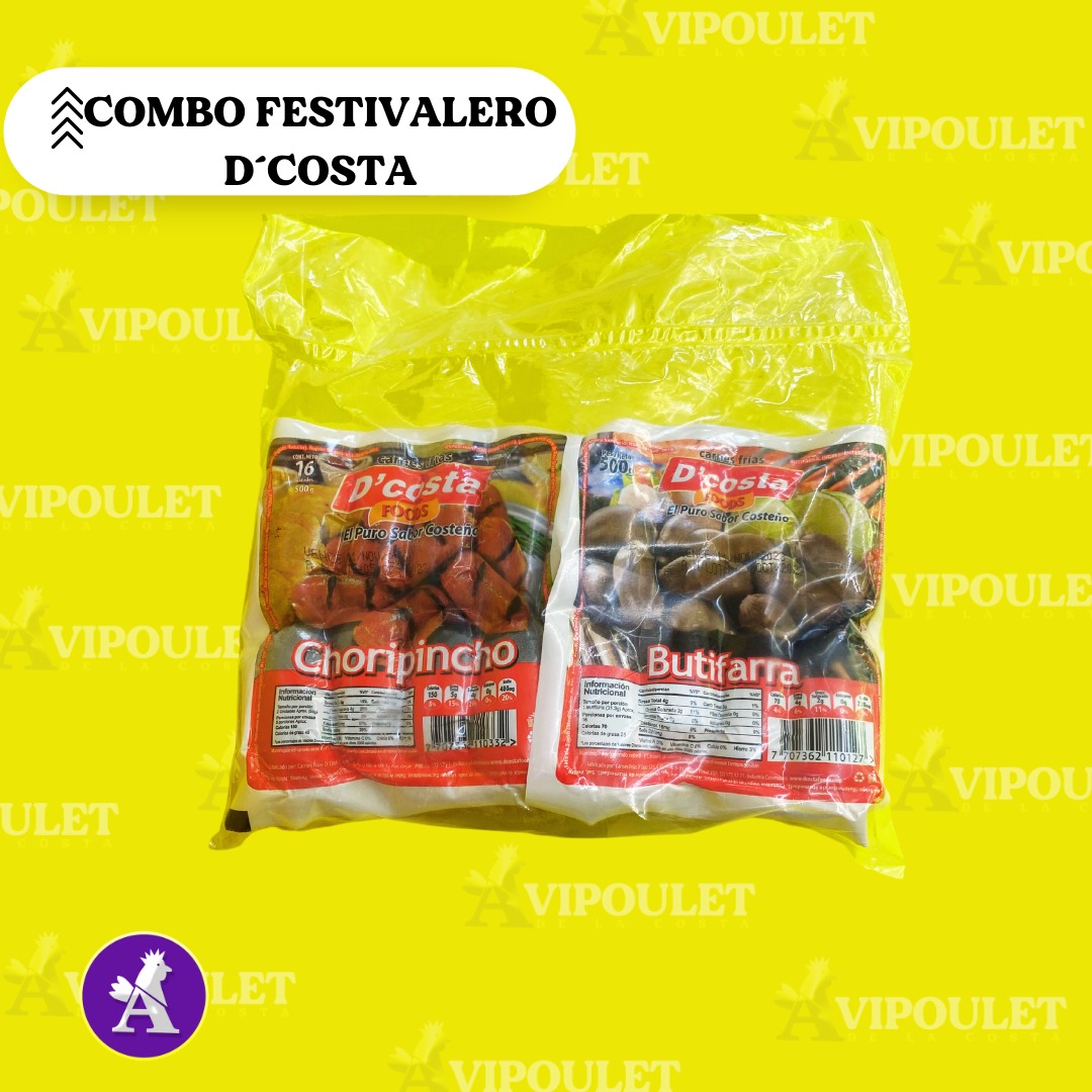 COMBO FESTIVALERO DCOSTA