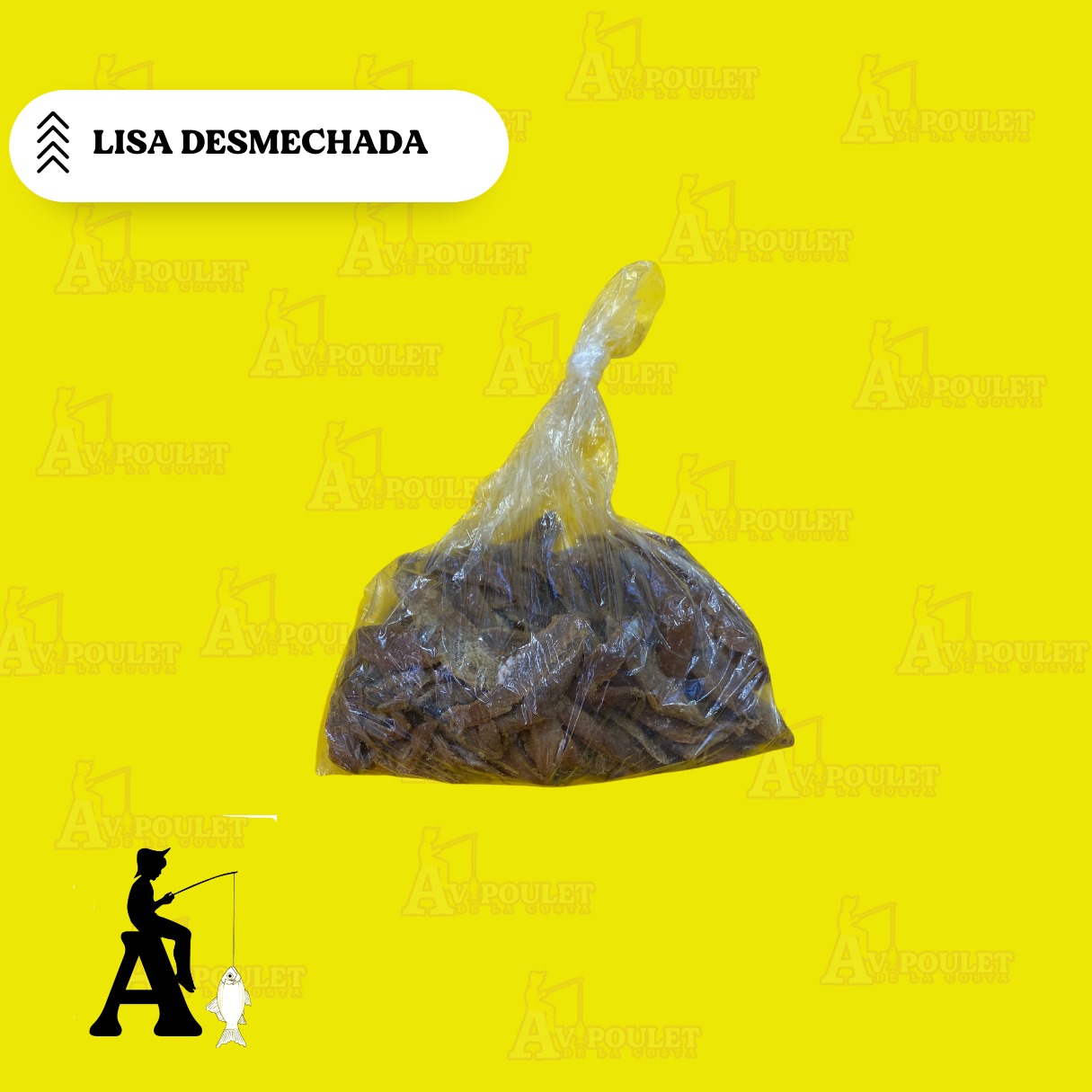 LISA DESMECHADA SALADA BOLSA X330G