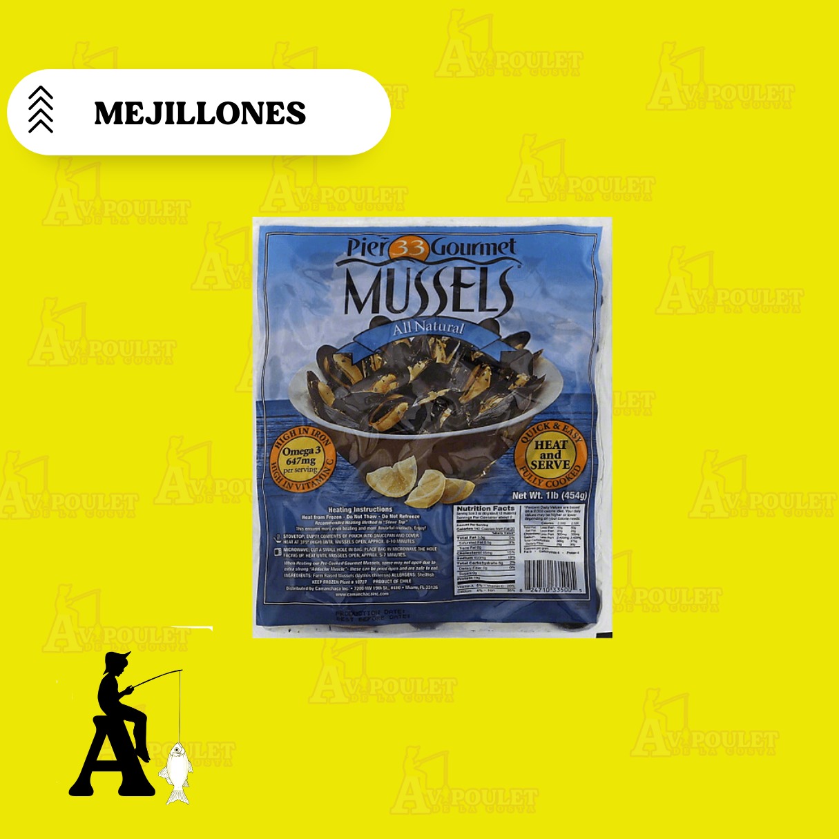 MEJILLONES NEGROS * 500 gr